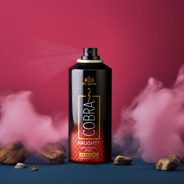 Cobra Naughty Long-lasting Deodorant Body Spray Deo, Deodorant For Men & Women 150 ML