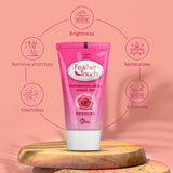 Rose and Aloe vera Hair Removal Cream for normal skin