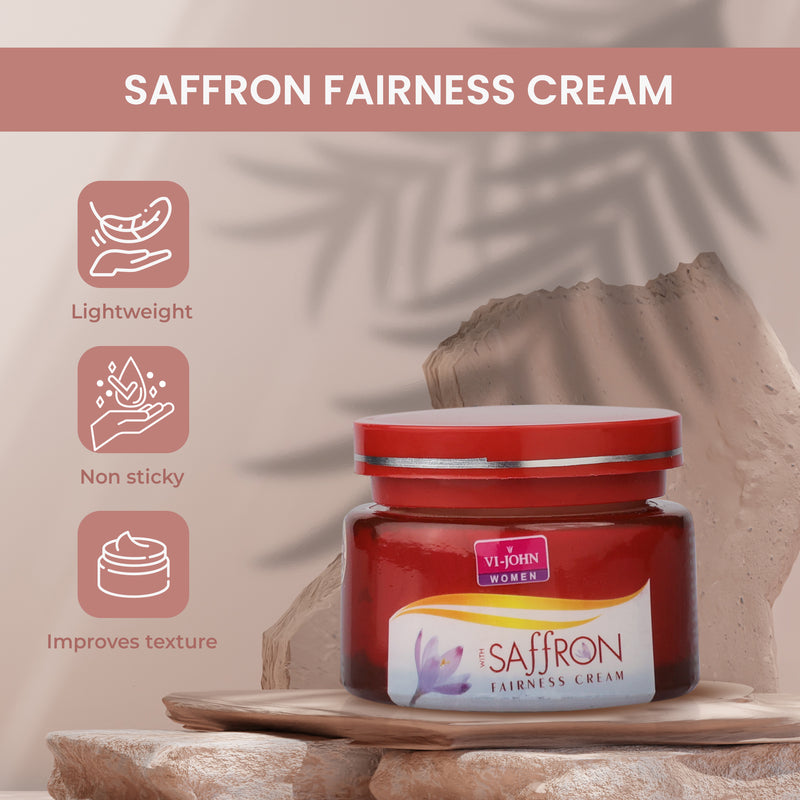 VI-JOHN Saffron Advanced Fairness Cream 50 GM