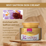 VI-JOHN Women Gold Saffron Fairness Cream For Uneven Skin Tone & Rejuvenate Skin | Chemical Free Face Cream For Radiant Glow And Dark Spots (All Type Skin) 50GM (Pack Of 6)