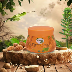 VI-JOHN NATURALE Spanish Almond & Cactus | Styling Hair Cream Strength & Shine | Non-Sticky Formula and Curl defining cream | for All Hair Types | 140ML