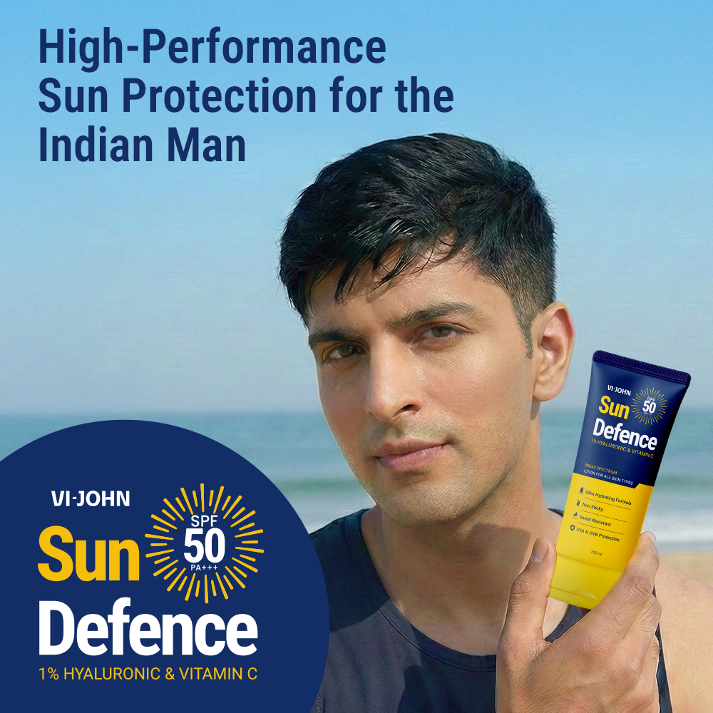VI-JOHN Sunscreen Tube SPF 50 PA+++ (100 g)