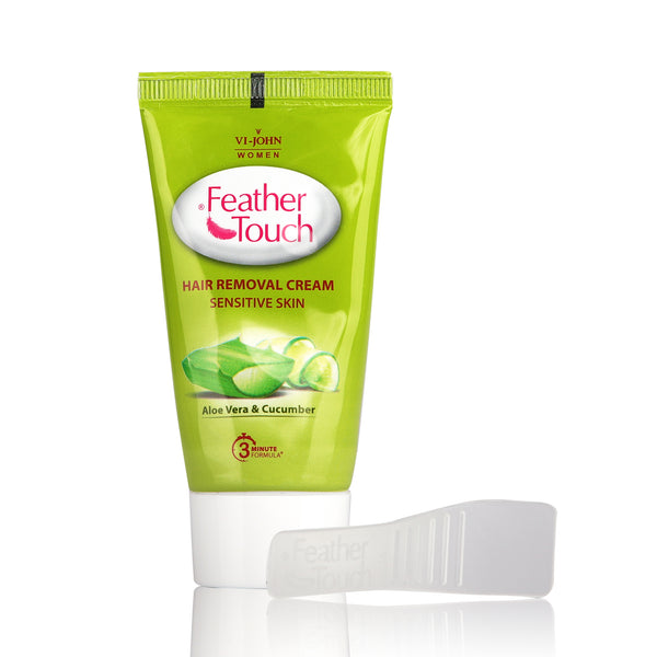 Feather touch hair removal cream for sensitive skin