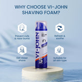 Vi-john classic shaving foam for men