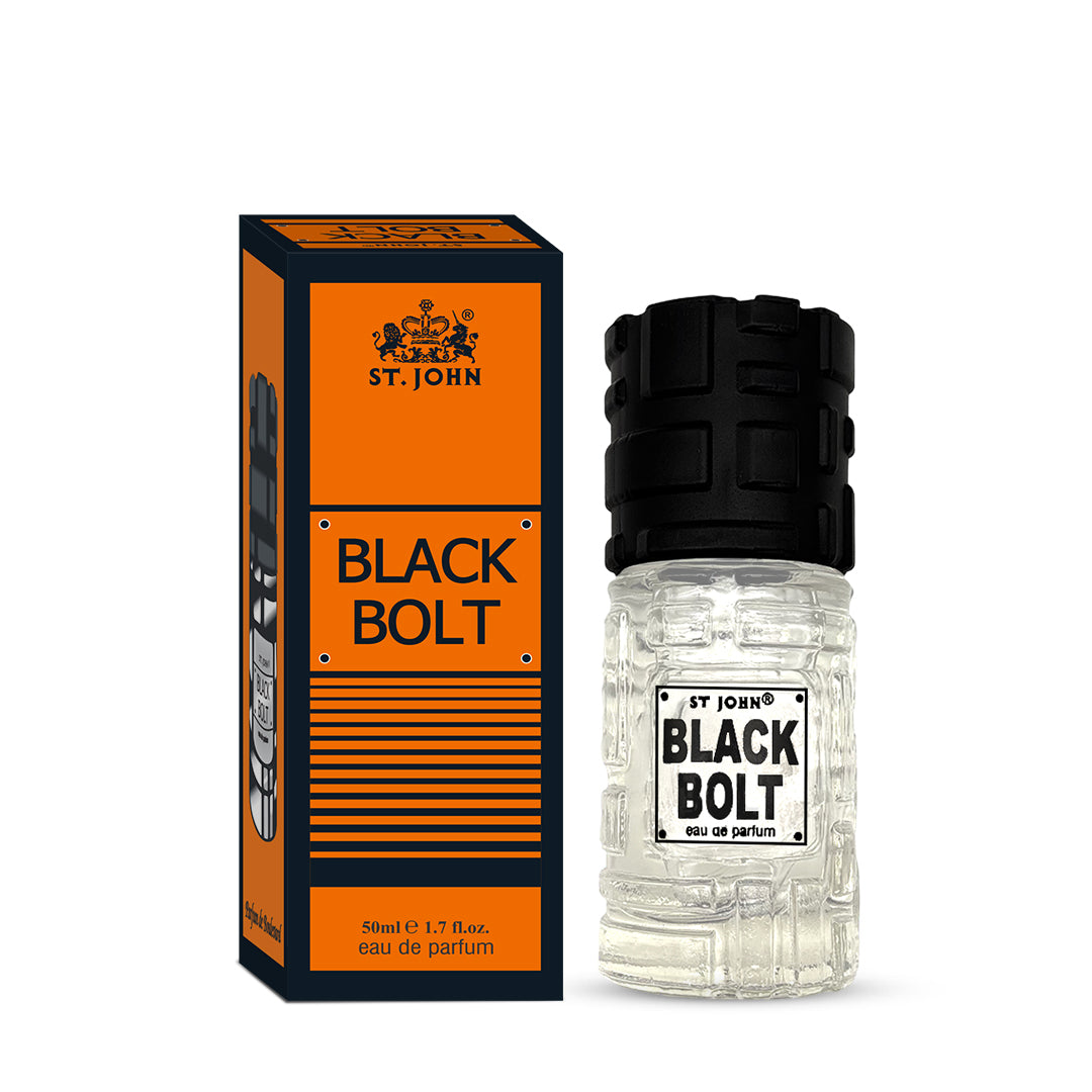 ST. John Black Bolt Perfume | Long-Lasting Citrus Fragrance | 50ml - Vijohnkart.com