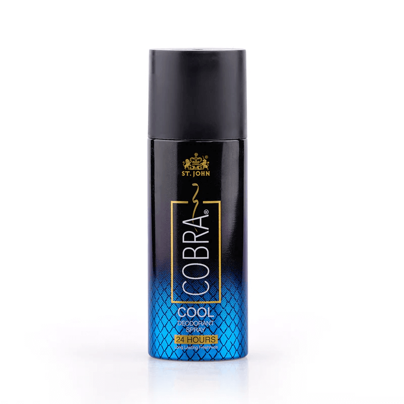 ST-JOHN Cobra Deo Live, Cool & Sports long Lasting Deodorant Spray - (Pack of 3-150ml each)