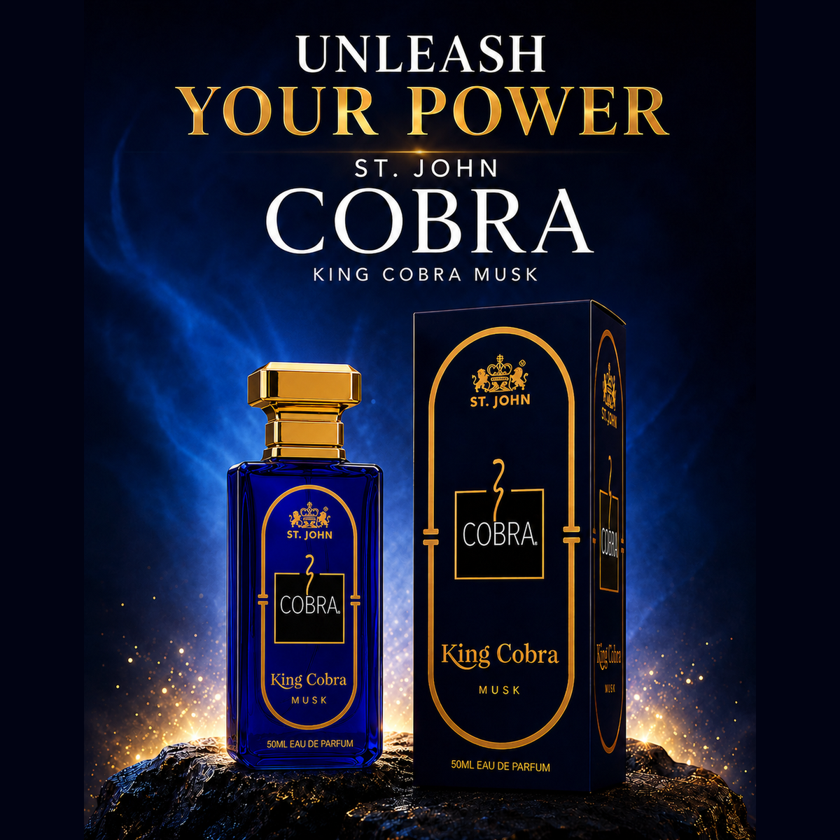ST.JOHN King Cobra Eau De Parfum (EDP) 50ML | Premium Long Lasting Perfume