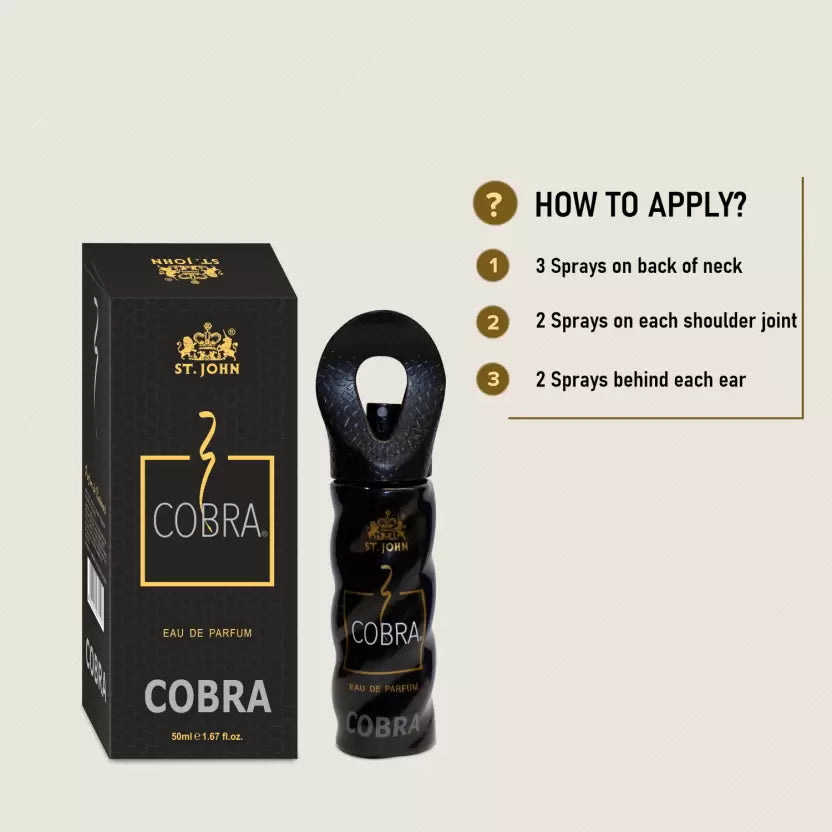 Cobra the long lasting perfume for men