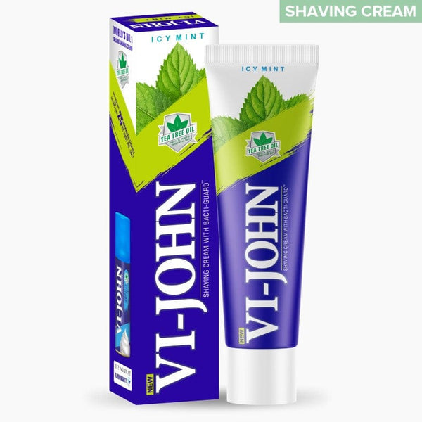 VI-JOHN Icy Mint Shaving Cream 125 GM