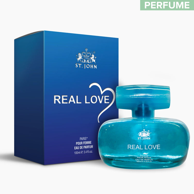 ST-JOHN Real Love Eau De Parfum, Long Lasting Perfume For Men & Women  - 100 ML