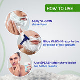 VI-JOHN Menthol Shaving Foam 200 GM