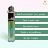 Ameera Roll On Fresh Attar | Long Lasting Fragrance | Alcohol Free Perfume For Men & Women - 8 ML