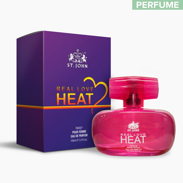 ST-JOHN Real Love Heat Eau De Parfum, Long Lasting Perfume For Men & Women  - 100 ML