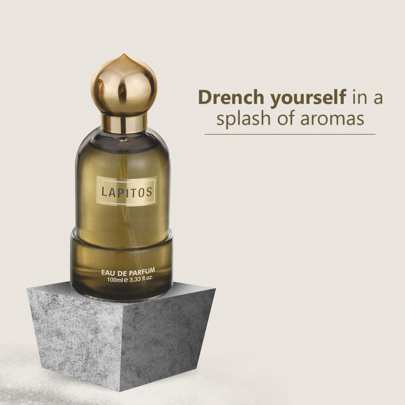 ST-JOHN Lapitos Long Lasting Perfume, Eau De Parfum For Men & Women - 100 ML