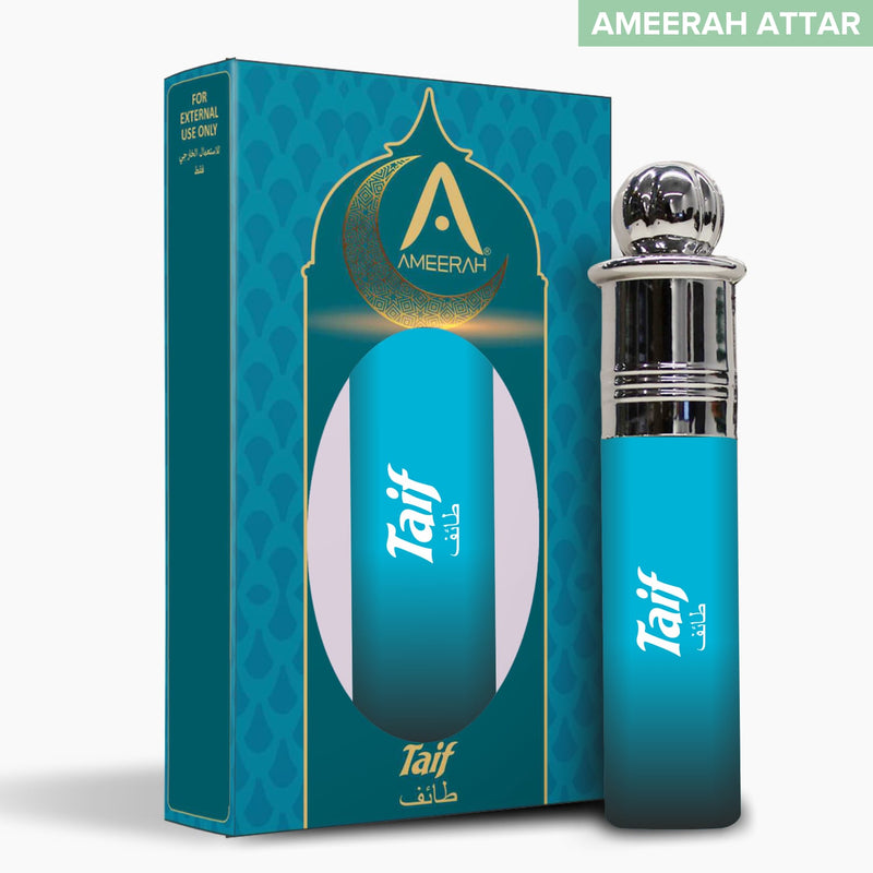 Ameerah Roll On Taif Attar | Long Lasting Fragrance | Alcohol Free Perfume For Men & Women - 8 ML
