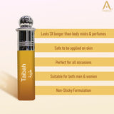 Ameerah Roll On Taibah Attar | Long Lasting Fragrance | Alcohol Free Perfume For Men & Women - 8 ML