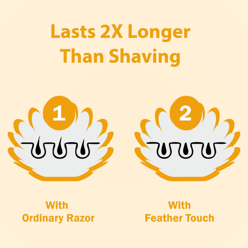 Feather Touch Haldi & Chandan Hair Removal Cream 40 GM