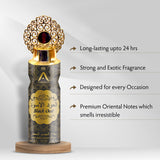 ST-JOHN Ameerah Black Oud Long Lasting Perfumed Deodorant Spray For Men & Women (200 ML)