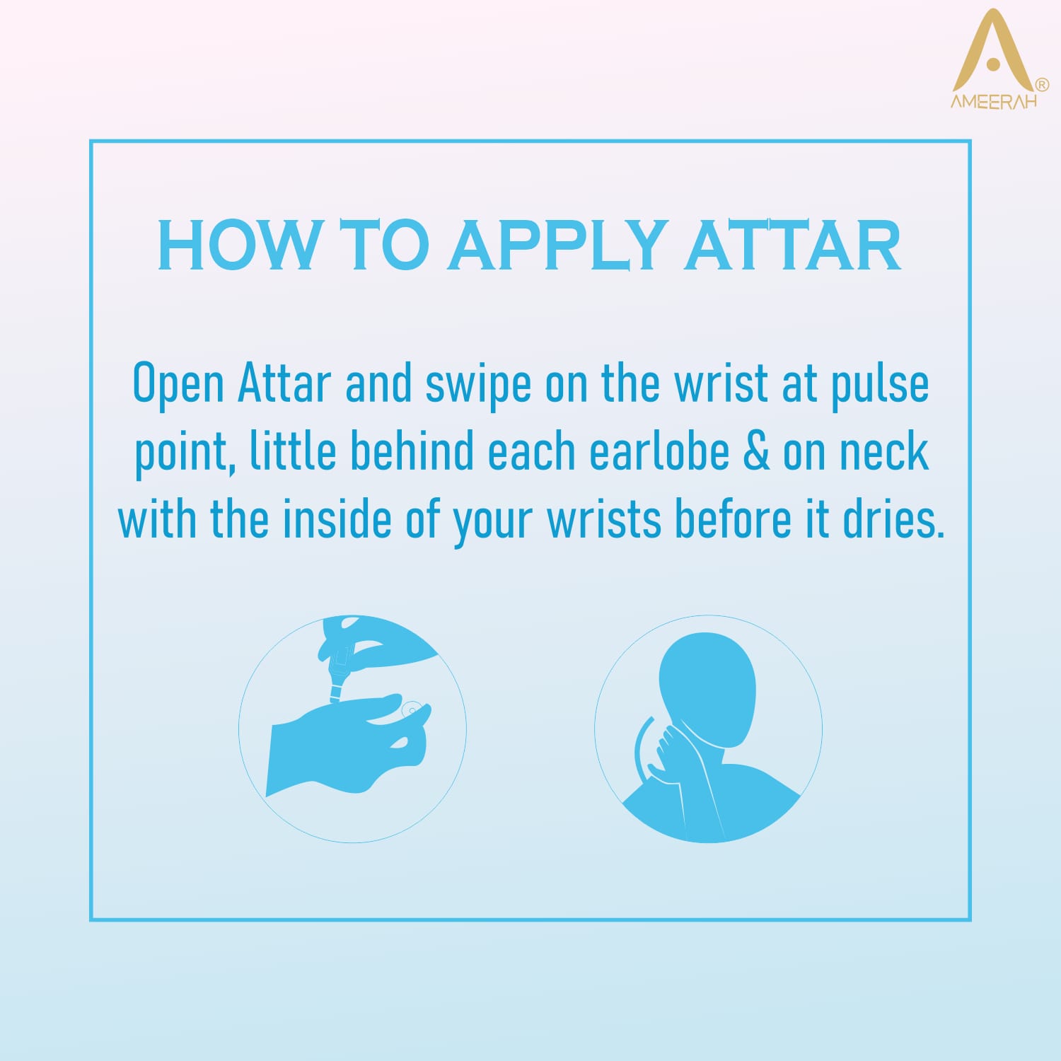 Ameerah taif attar how to apply