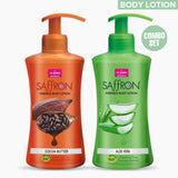 VI-JOHN Body Lotion Combo Of 2 | 250 ML Each | For Men And Women | All Skin Types | Aloe Vera | Cocoa Butter 500 ML