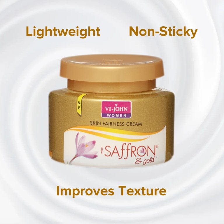 Vi-John Women Care Kit - Saffron Gold Fairness Cream, Fast Glow Fairness Cream, Cobra Limited Edition Perfume (60ML) & Body Lotion Rose (250 ML) - Set Of 4