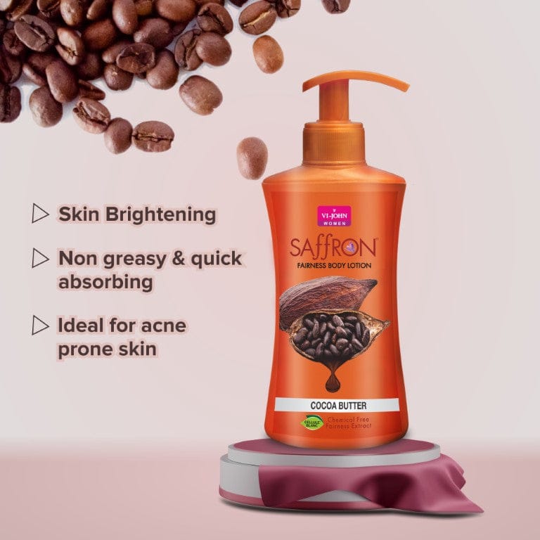 VI-JOHN Body Lotion Combo Of 3 | 250 ML Each | For Men And Women | All Skin Types | Cocoa Butter | Red Apple | Aloe Vera 750 ML