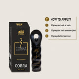 ST.JOHN Cobra Classic Long Lasting Perfume for Men & Women - 50 ML (Pack of 2)