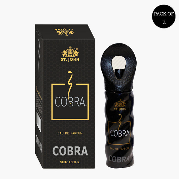 Cobra Classic Perfume 50 ML- Pack of 2