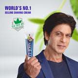 VI-JOHN Fruit Fusion Shaving Cream With Tea Tree Oil & Fruit Extracts - 125 GM (Pack Of 4 - 500 GM)