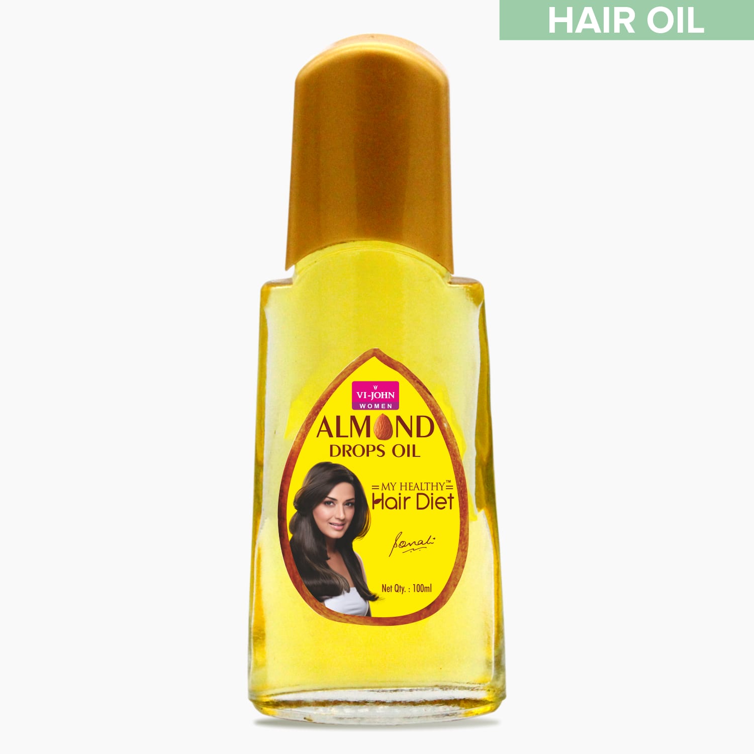 Vi-john Almond hair oil for long hair